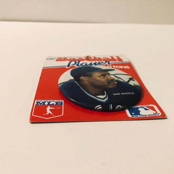 Vtg Dave Winfield Baseball Player Button  Toronto Blue Jays - Picture 7 of 12